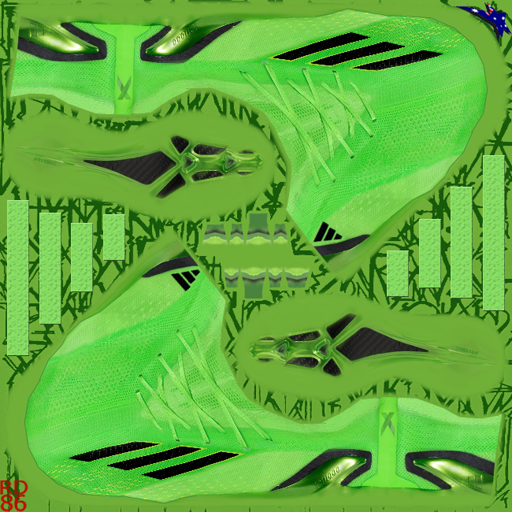 Adidas SpeedPortal Green wLaces.png