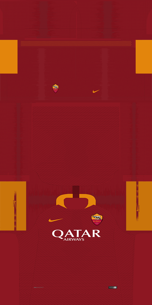 AS Roma 2018-19 Home Kit HD.png
