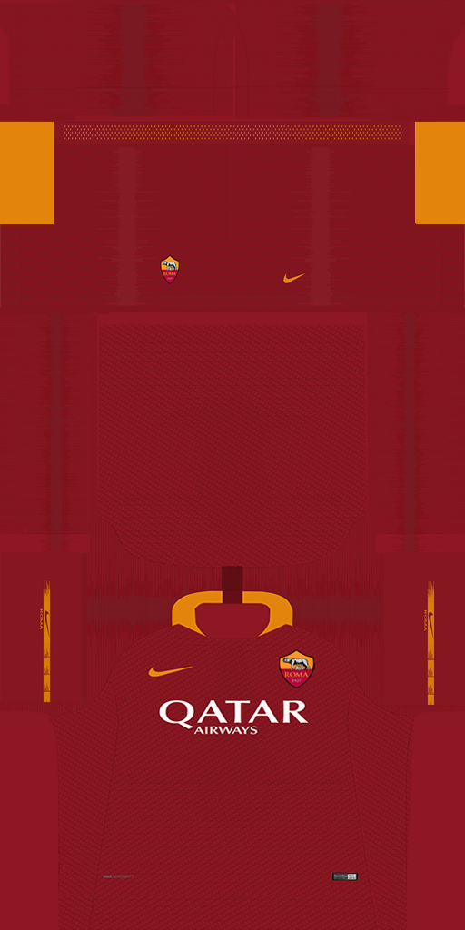 AS Roma 2018-19 Home Kit HD V2.png