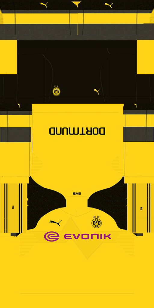 Borussia Dortmund 2018-19 Home Kit HD.png