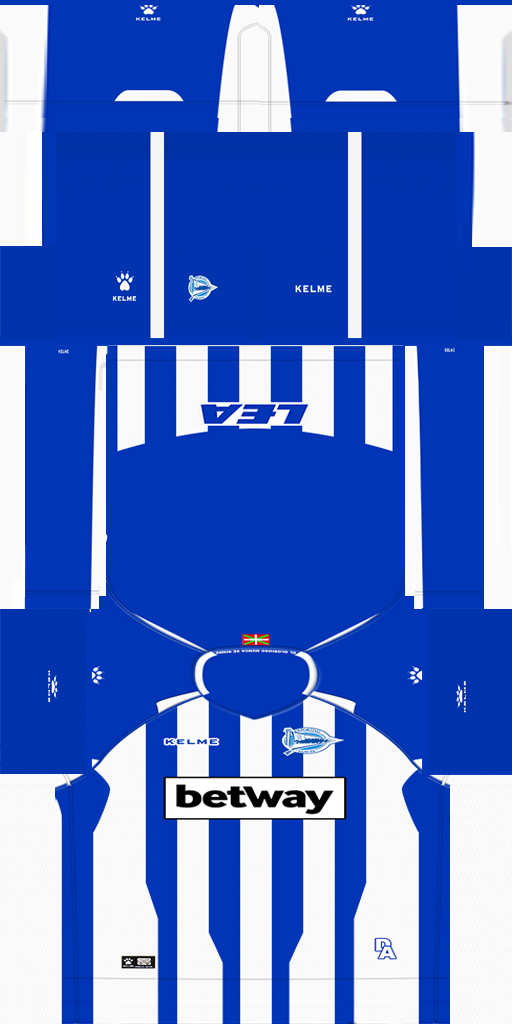 Deportivo Alavés 2018-19 Home Kit HD.png